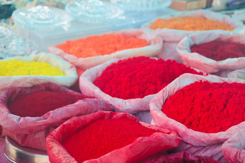 Pigment Red & Yellows